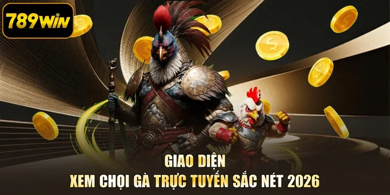 Giao diện xem chọi gà trực tuyến sắc nét 2026