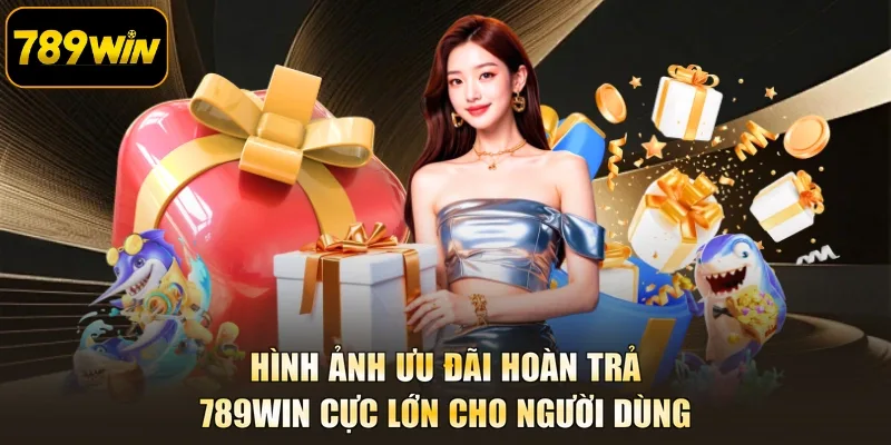 Hình ảnh ưu đãi hoàn trả 789WIN cực lớn cho người dùng
